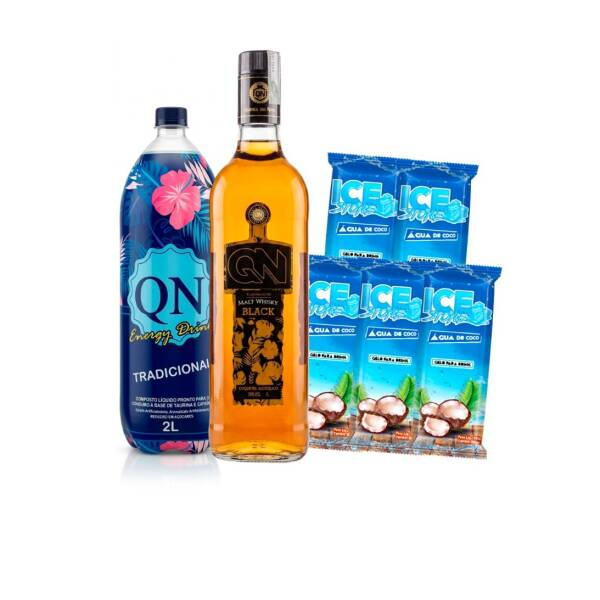 1 QN WHISKY BLACK
1 QN ENERGETICO TRADICIONAL 2L
5 ICE STONE COCO
