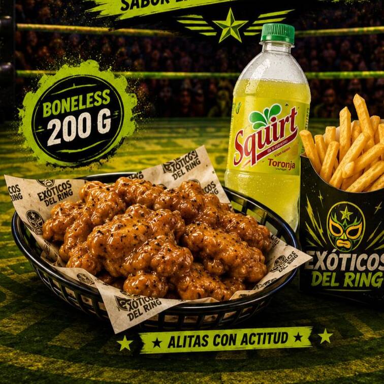 Boneless exóticos del ring - pimienta limon