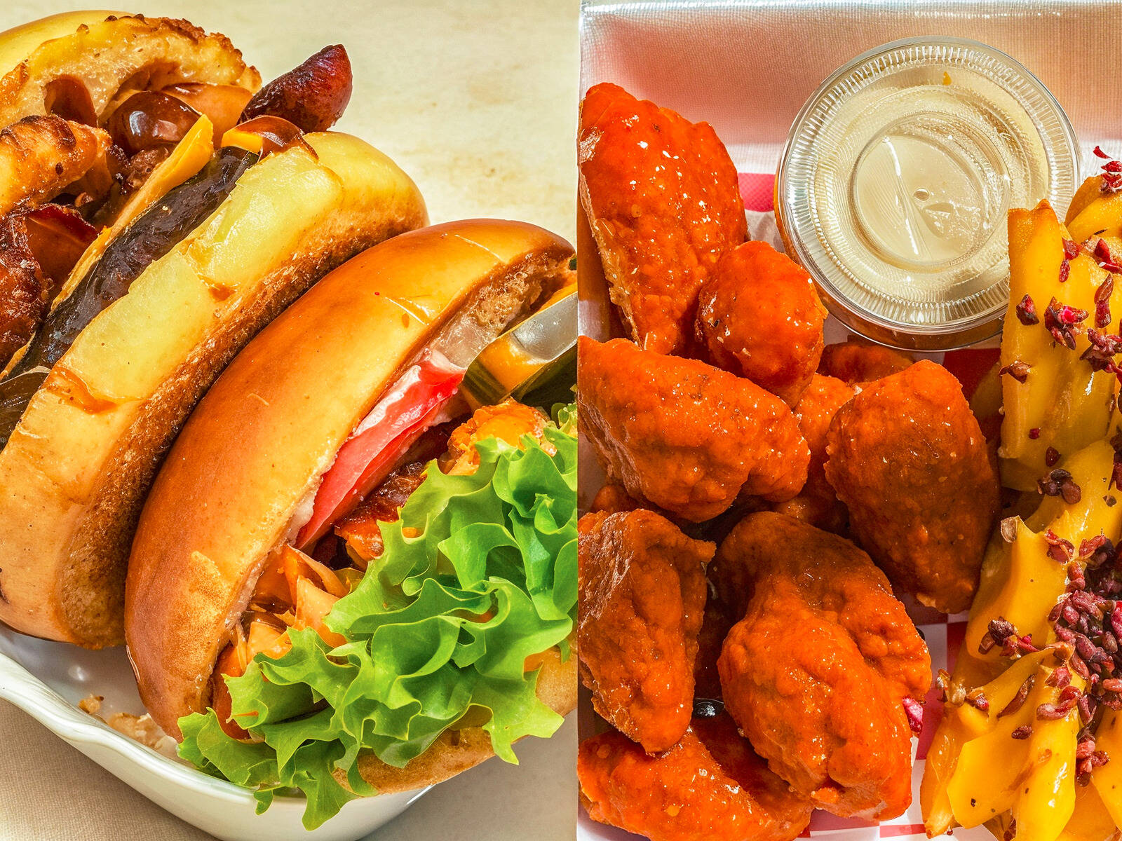 MR. BUFFALO BONELESS, BURGUES & WINGS