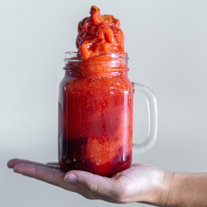 Healthy Chamoyada de Fresa