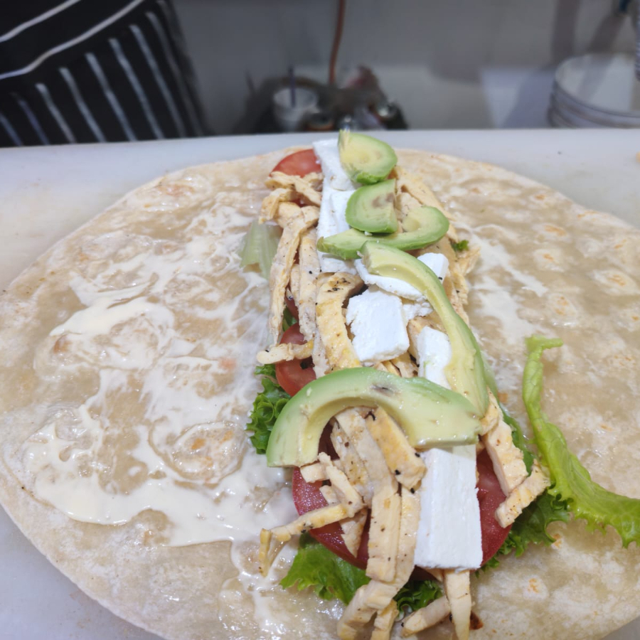 Wrap de Pechuga de Pollo