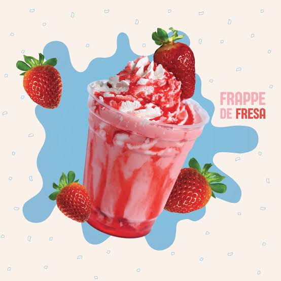 Frappé de Fresa.