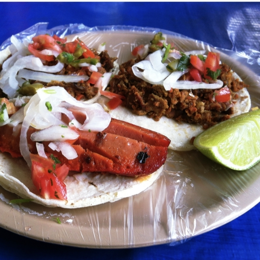 Taco de Salchicha para Asar