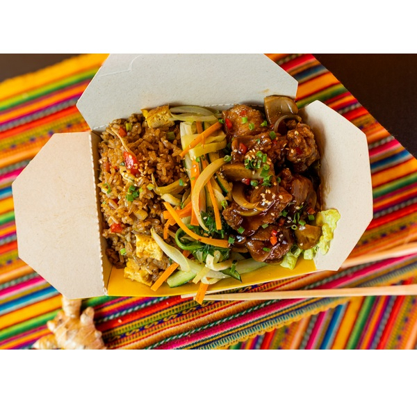 Caja de Pollo al Jengibre