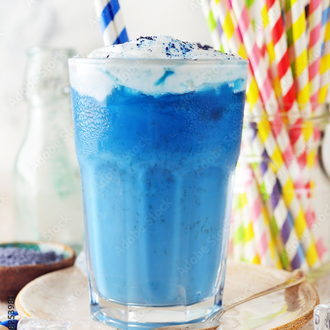 Matcha blue