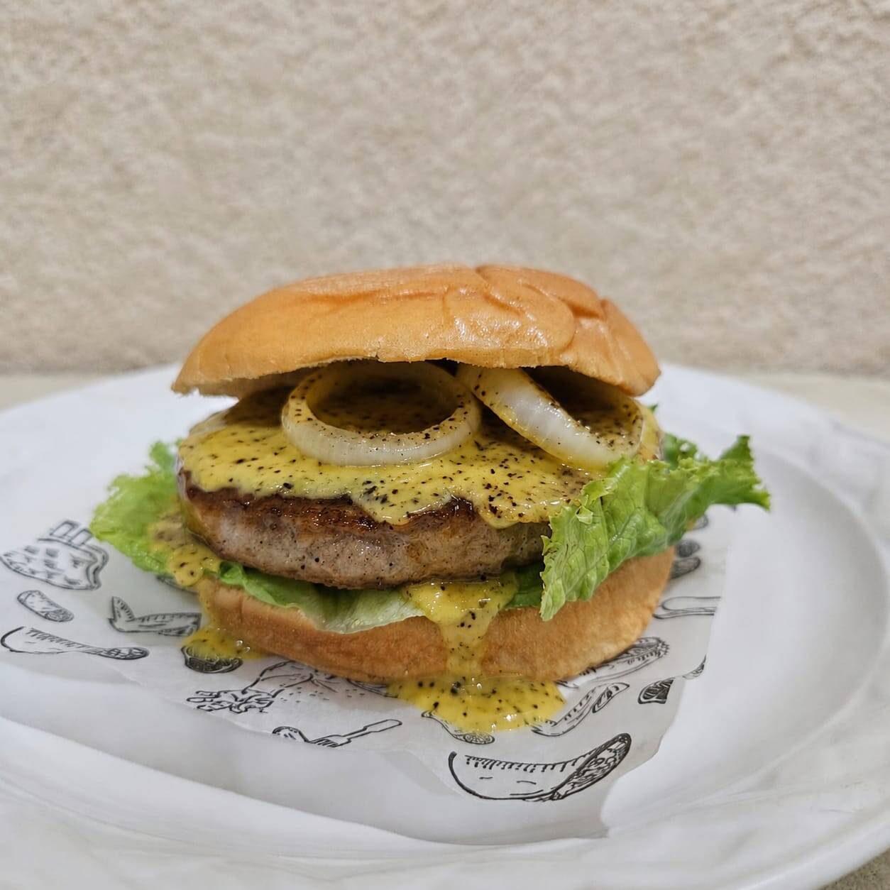 Hamburguesa LEMON PEPPER