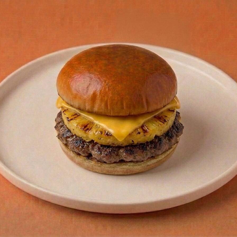 Hamburguesa Hawaiana