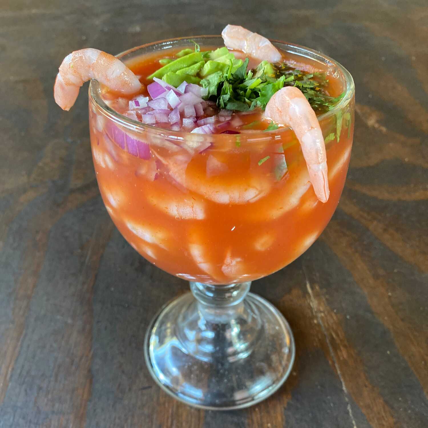 Coctel de camaron grande