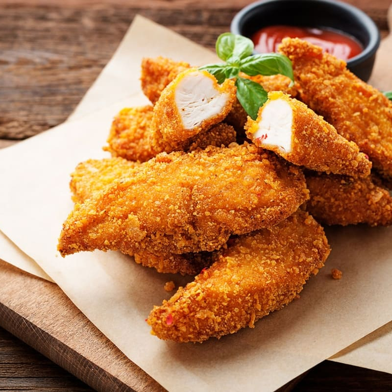 Tiras de Pollo