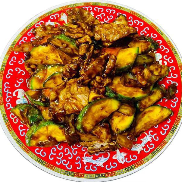 Calabaza con Puerco