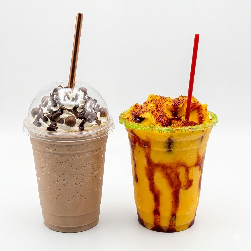Frappe de Café + Granizado de Mango