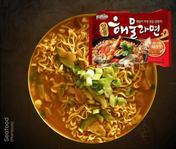 Paldo Seafood Noodle Soup Ramen
