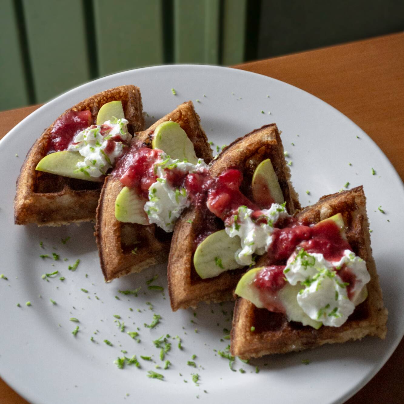 Waffle Rojo