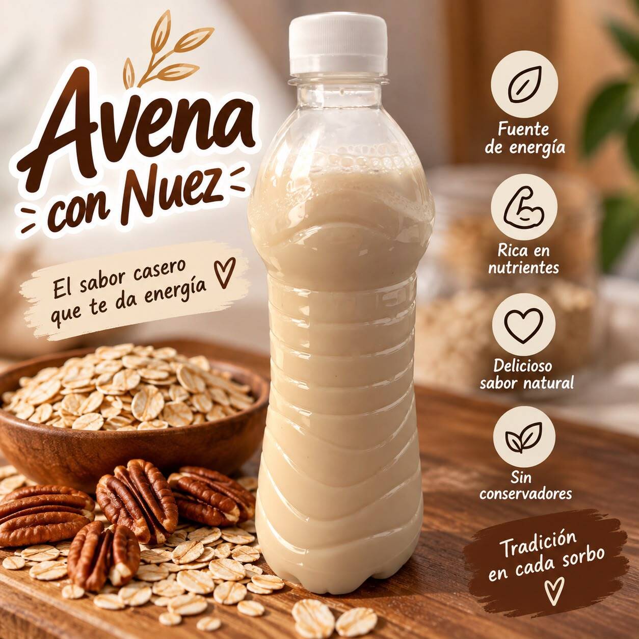 Agua Natural de Avena