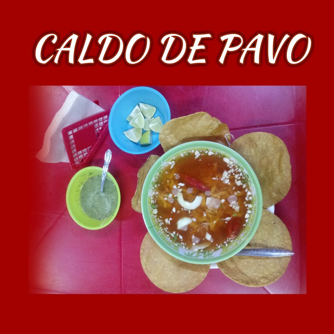 Caldos de pavo