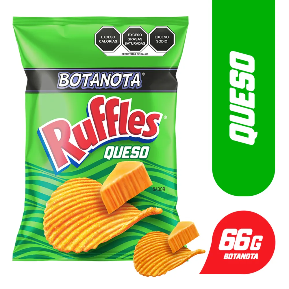 Ruffles Botanota Sabritas 66Gr