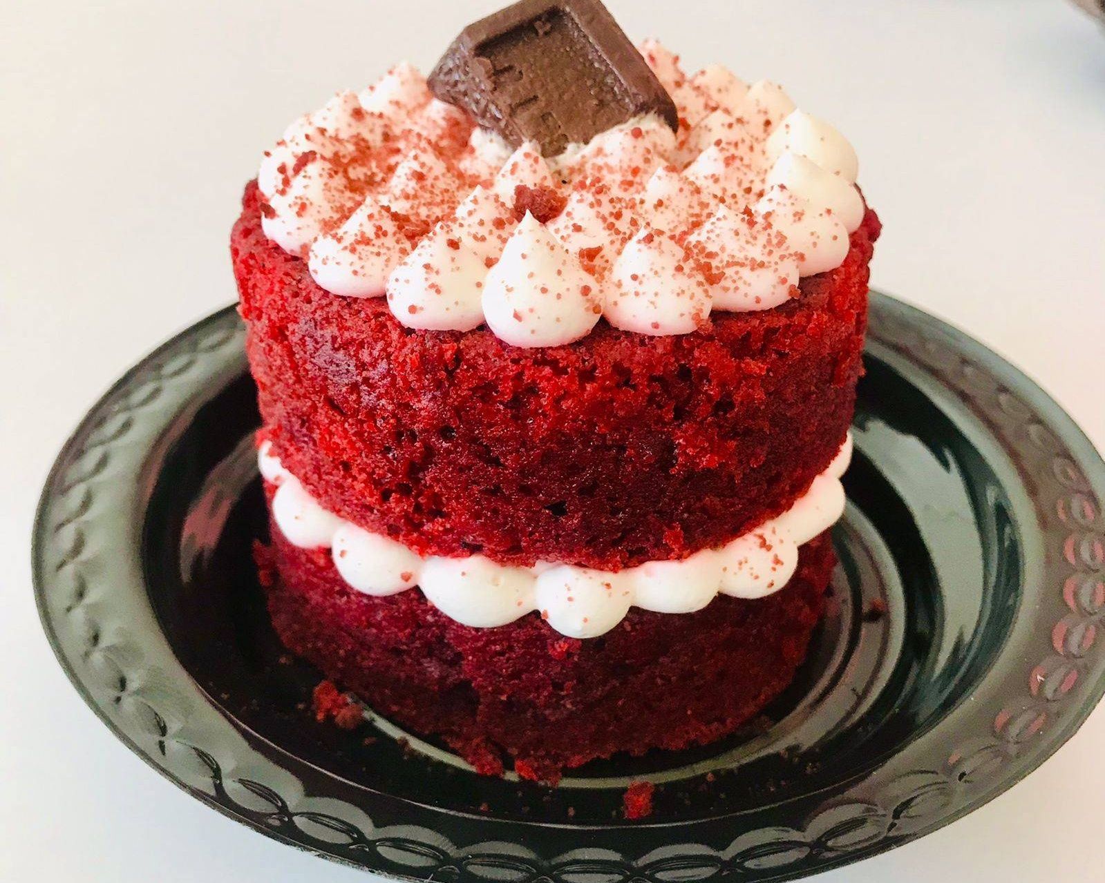 Pastel Individual Red Velvet