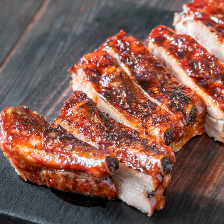 Orden de Costilla Bbq 5 Pzas