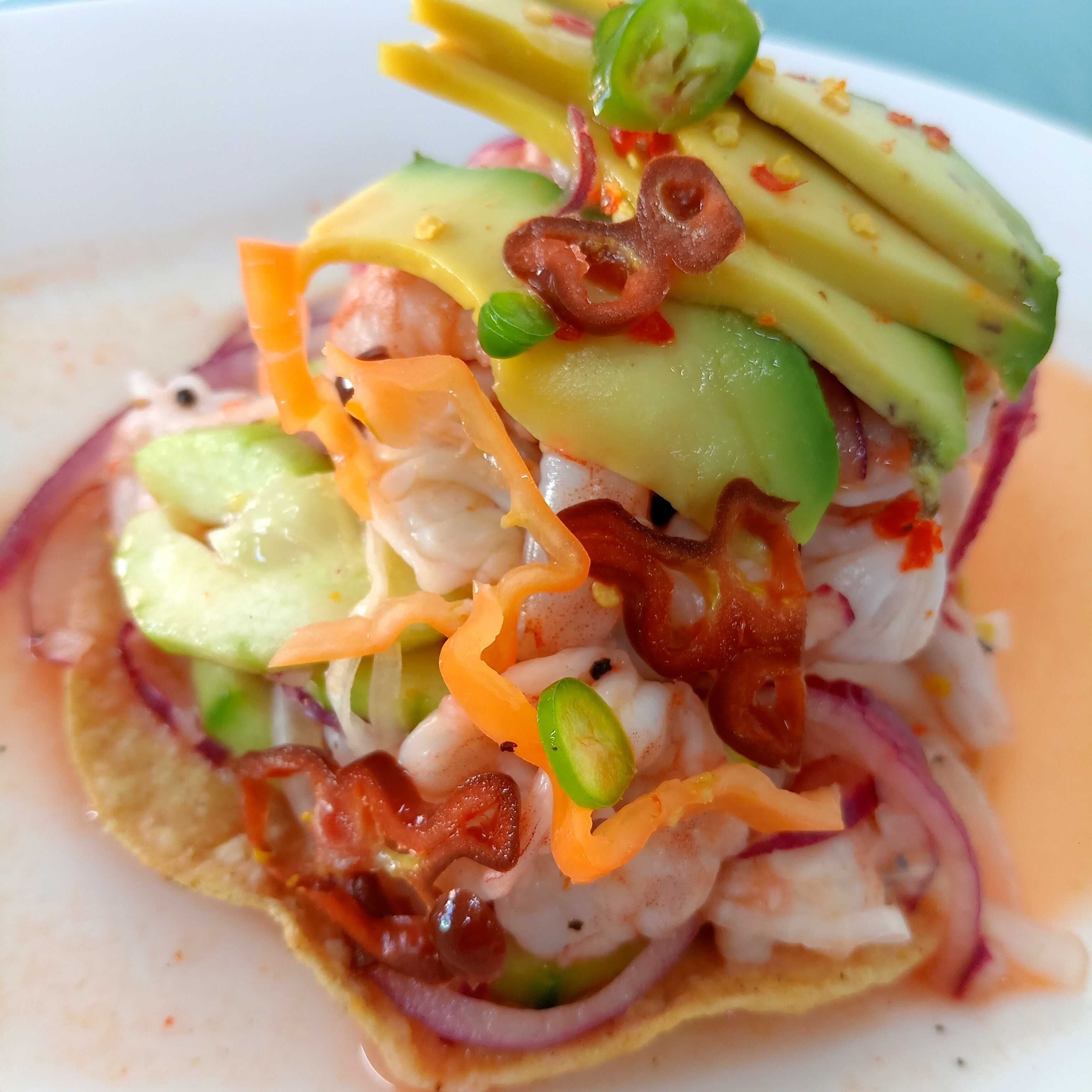 Camarones Ahogados Mix Chiles Medio Litro