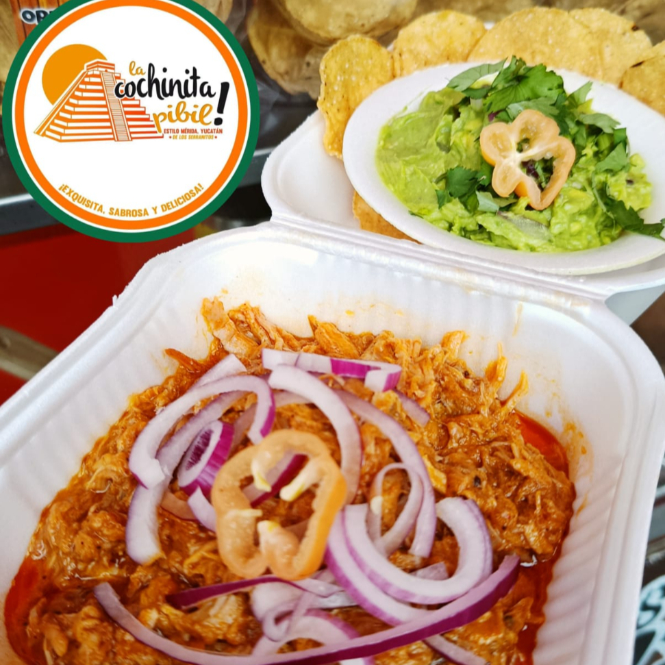 Cochinita Pibil con Guacamole