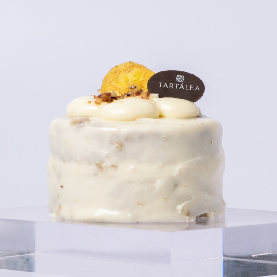 PASTEL DE PLÁTANO CON NUEZ