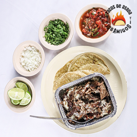 Papa con Queso Bistec