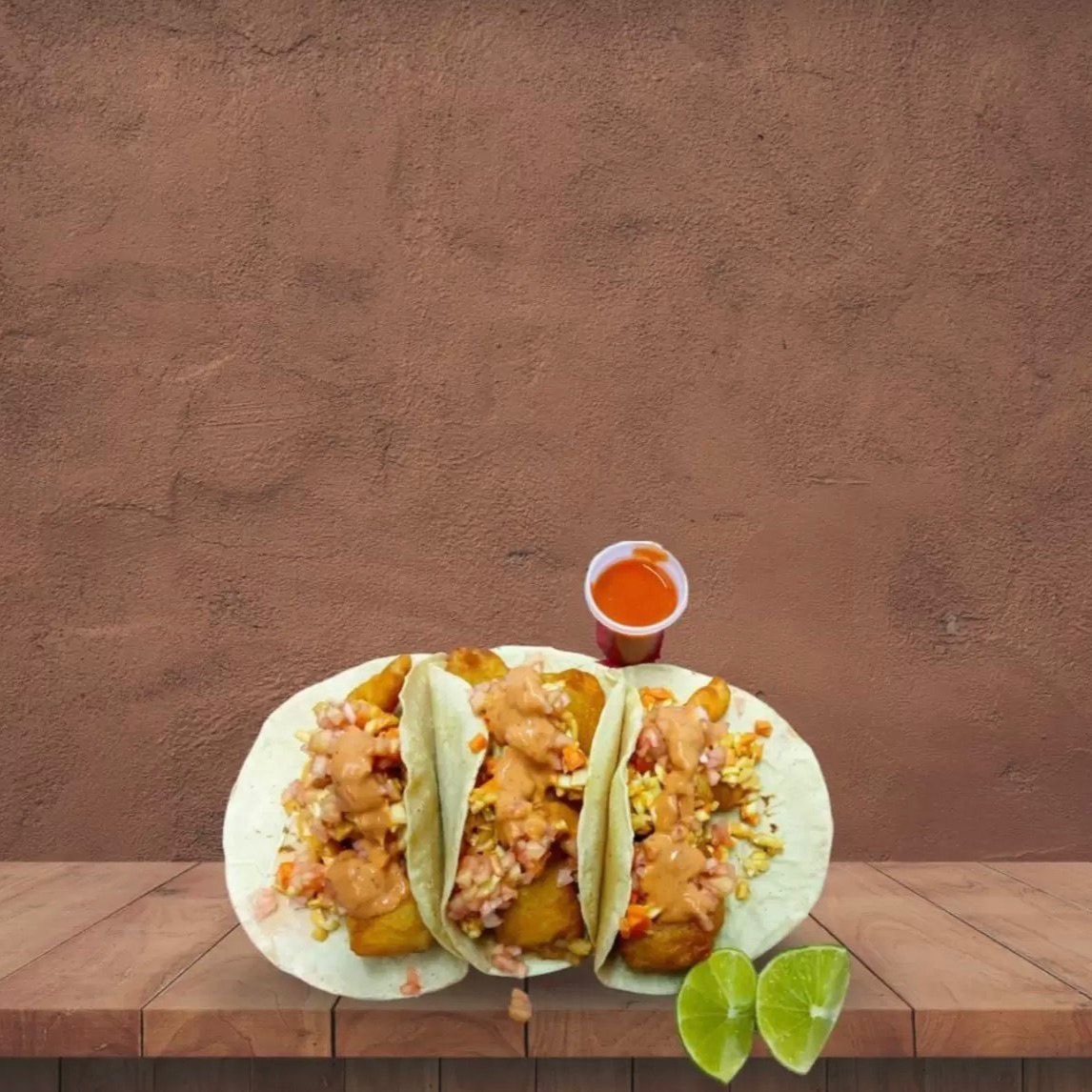 Taco de Camarón 2 pzas