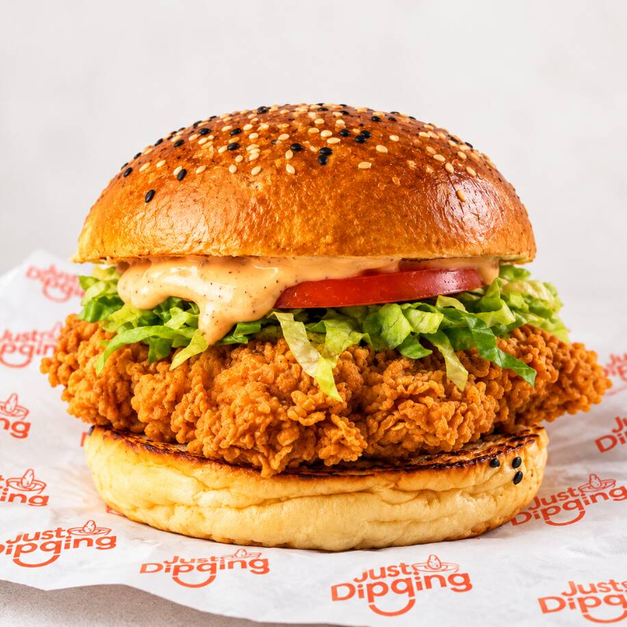 Dipping Burger