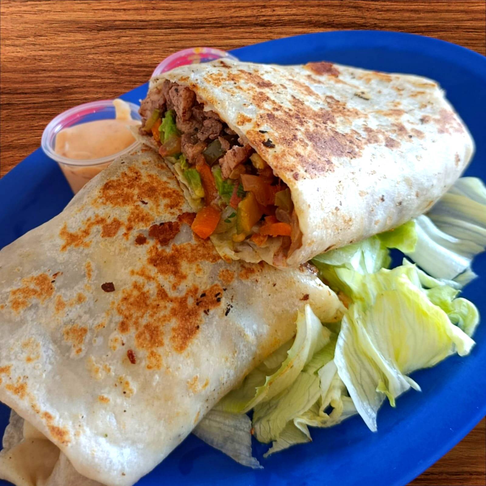 Burrito de Asada o Chorizo