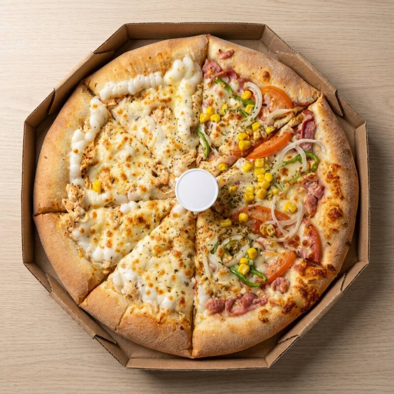 ¹/² À moda ¹/² Frango com catupiry