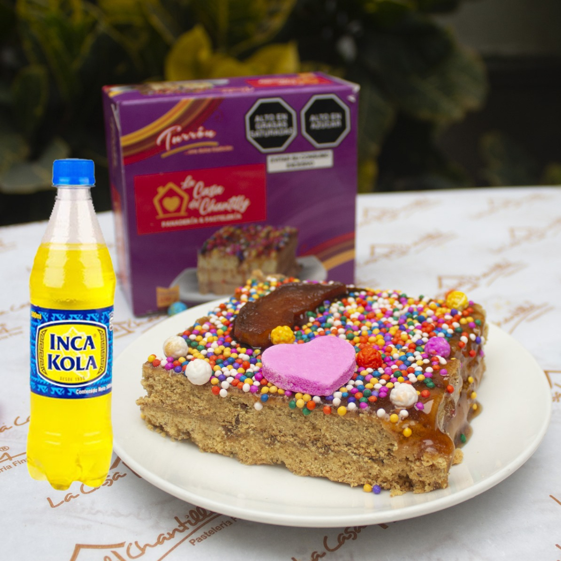 1 Turron 1/4 + gaseosa 500 ml