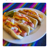 Paquete de 3 Hot Dog