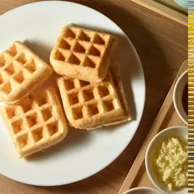 Mini Waffle de Pan de Yuca X 4