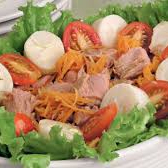 Alface,tomate e palmito