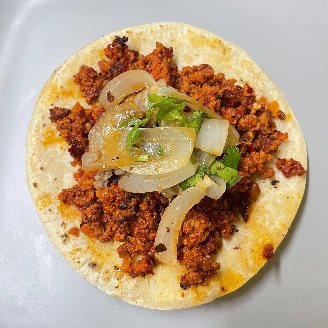 Taco de Chorizo