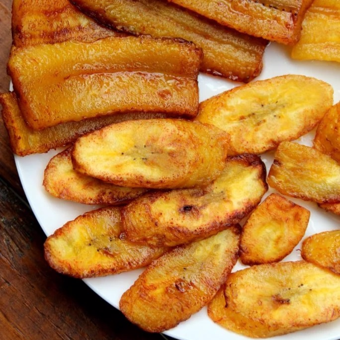 Platano macho frito