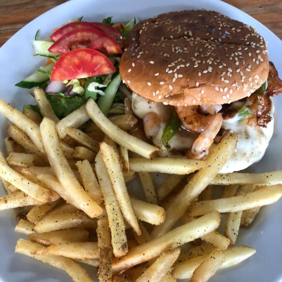 Hamburguesa de Camarón