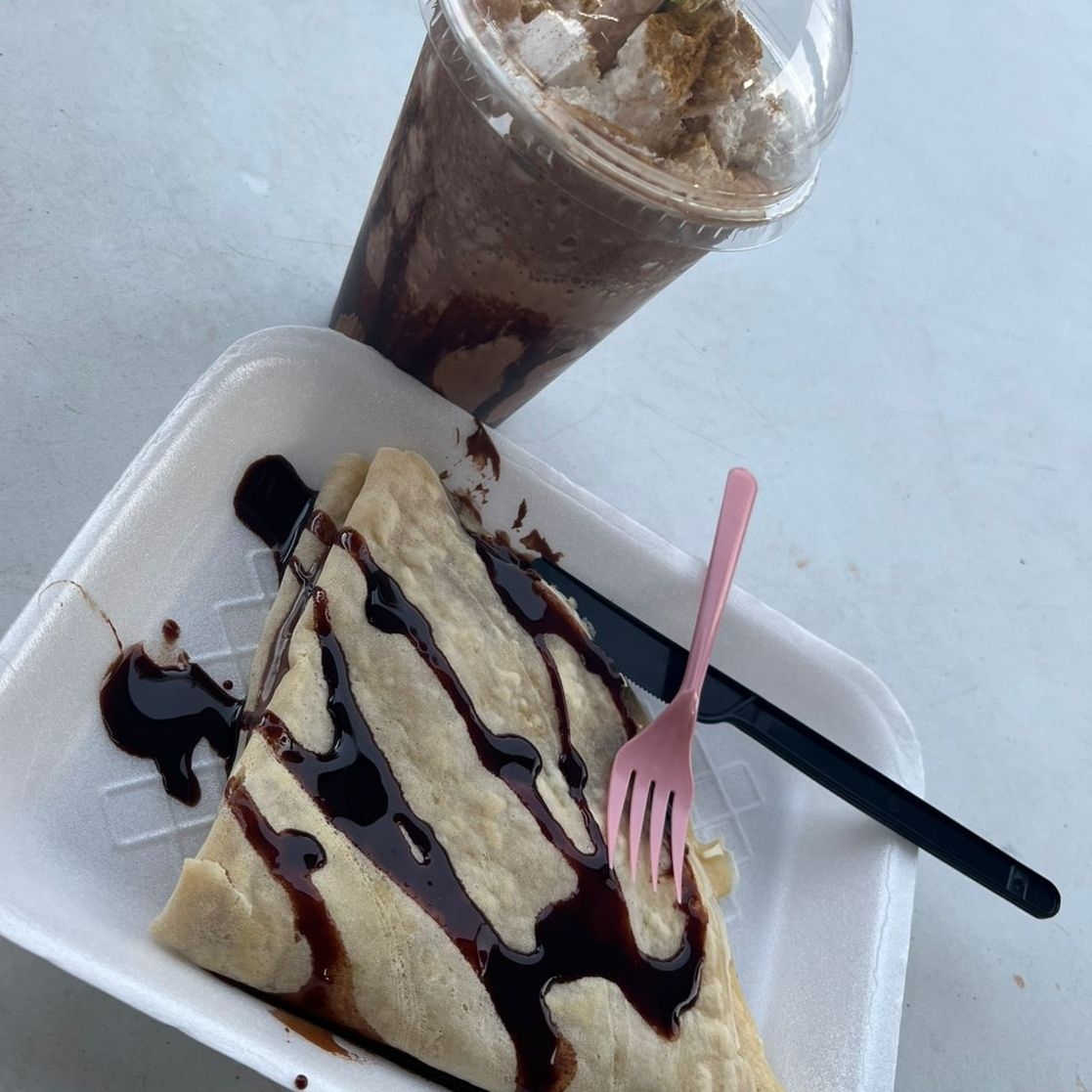 Frape Baso del 16 y Crepa de NUTELLA