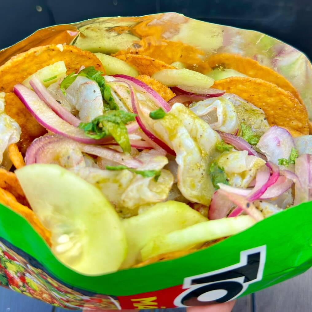 Tosti-Aguachile Verde