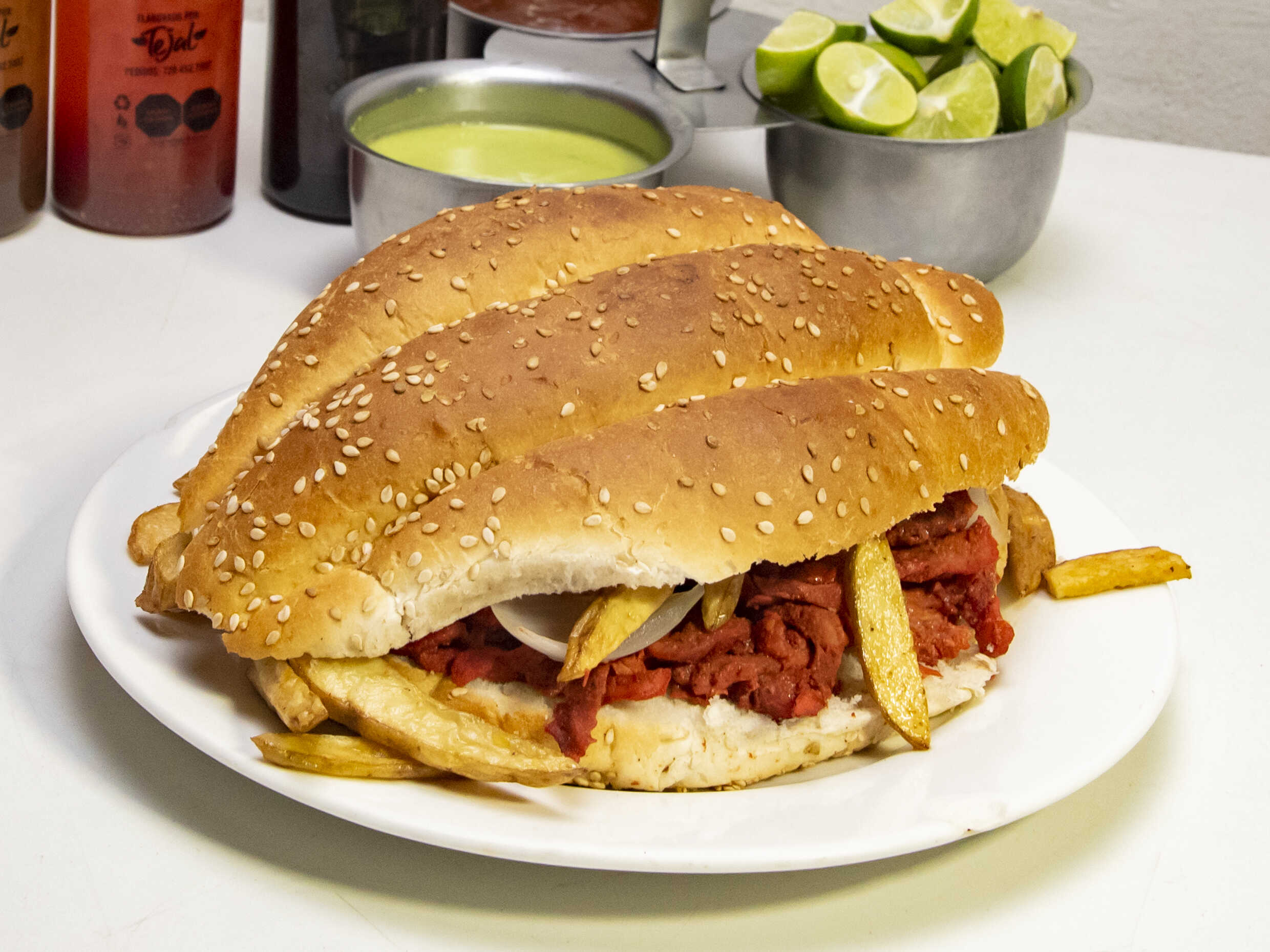 TACOS GIGANTES DE CECINA (TOLUCA)