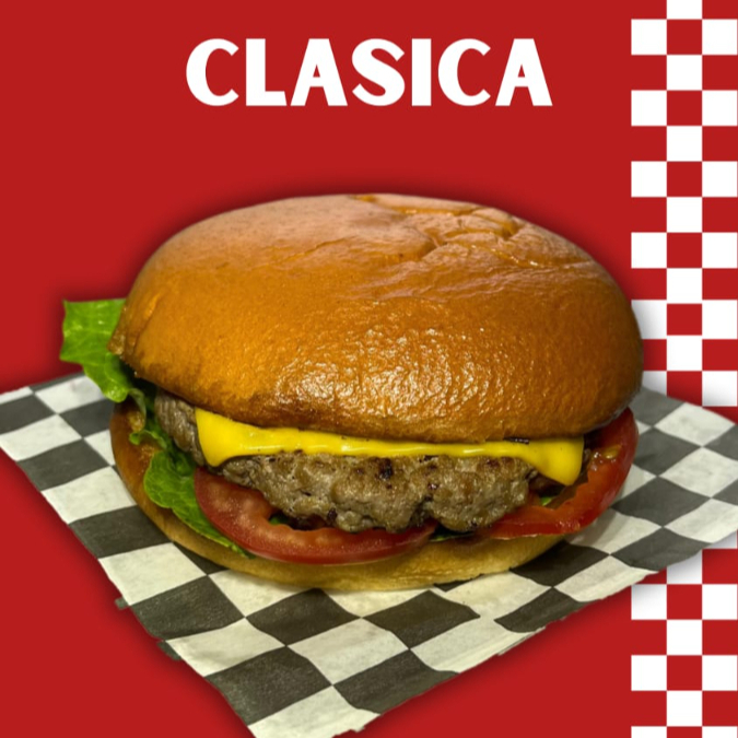 HAMBURGUESA CLASICA + PAPAS FRANCESAS