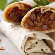 Burrito de Chicharron Rojo