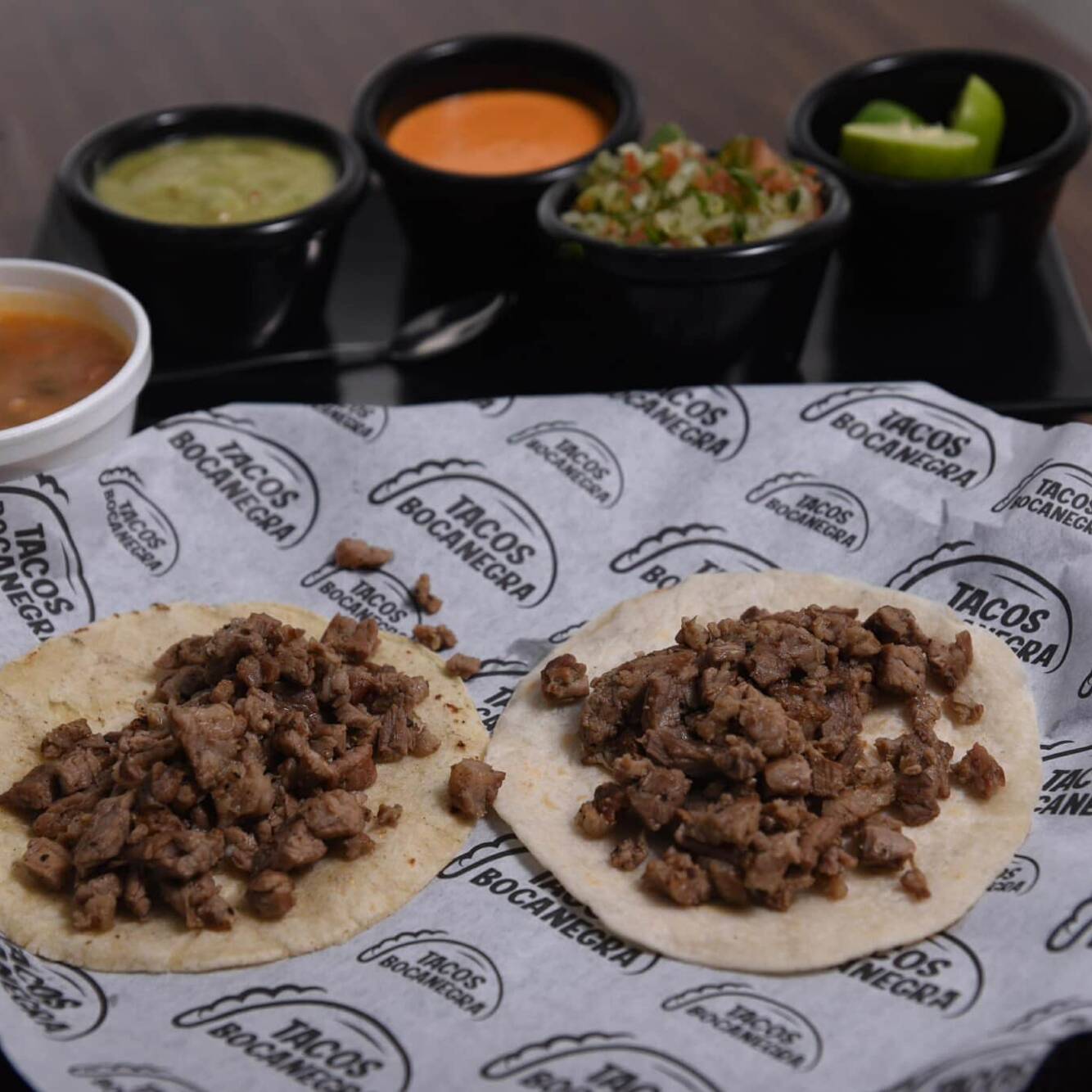 Taco carne asada individual