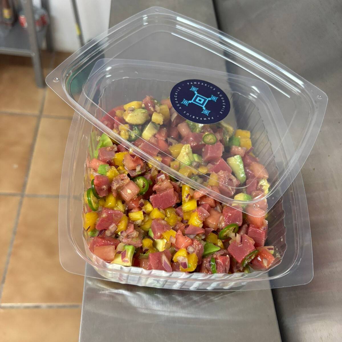 Ceviche de Atun Tropical