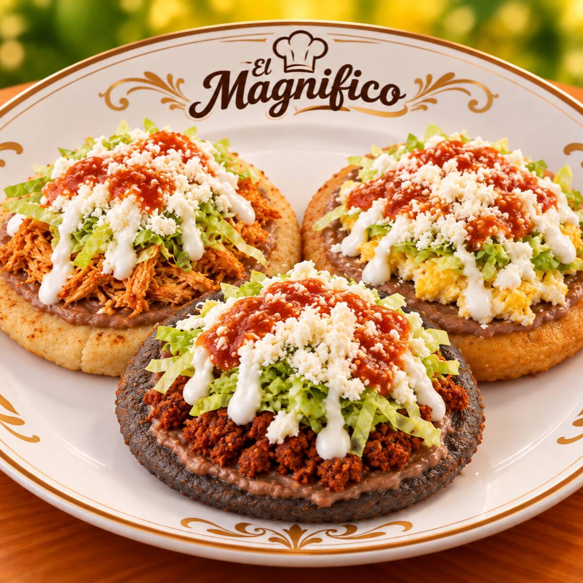 GORDITAS PREPARADAS del Magnífico