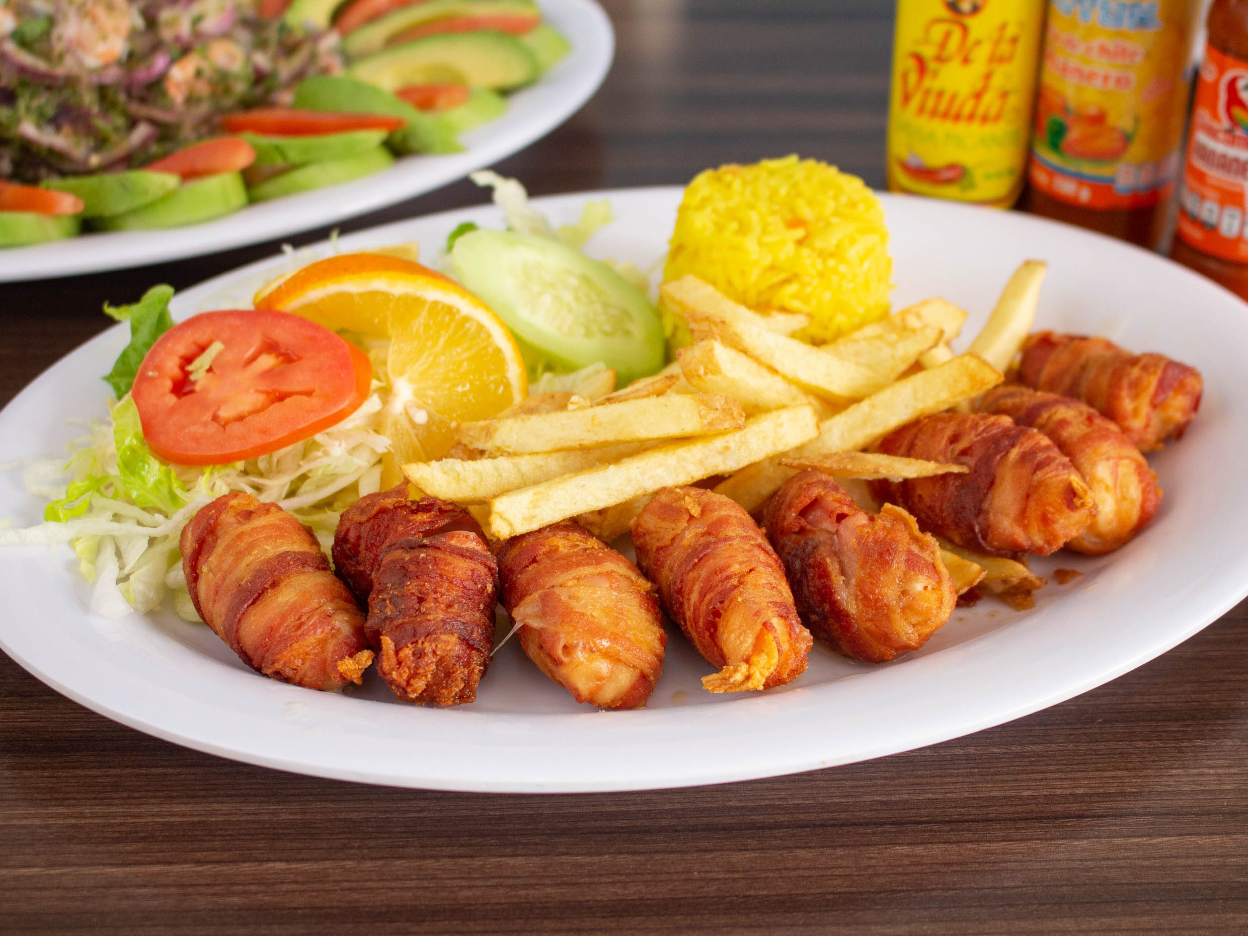 Camarones Rellenos al Chipotle