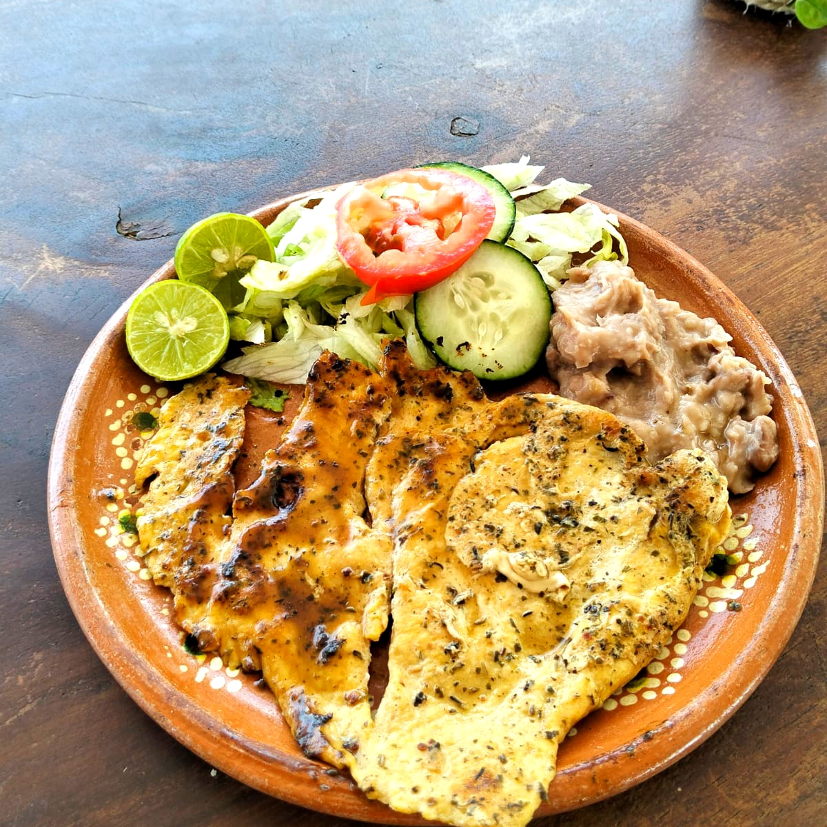 Pechuga de Pollo a las Finas Hierbas