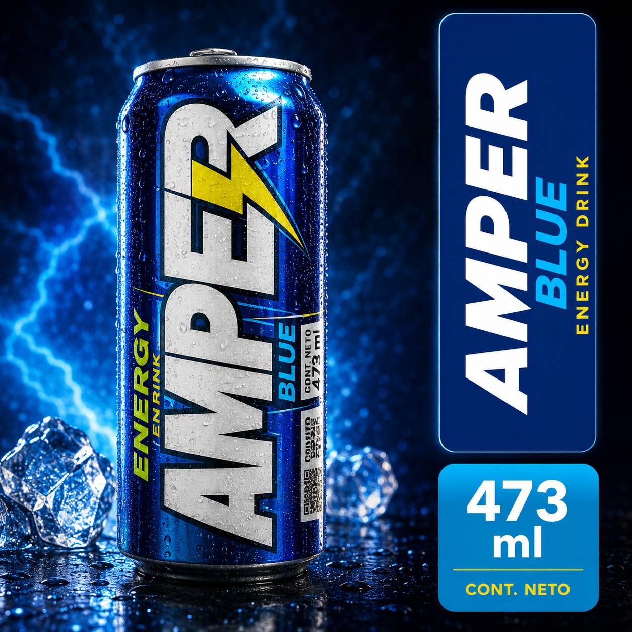 Amper Blue X 473ML