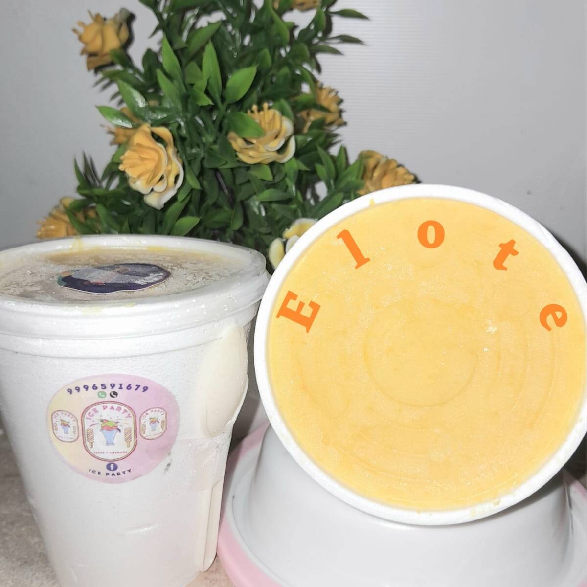 Helado Gourmet sabor elote