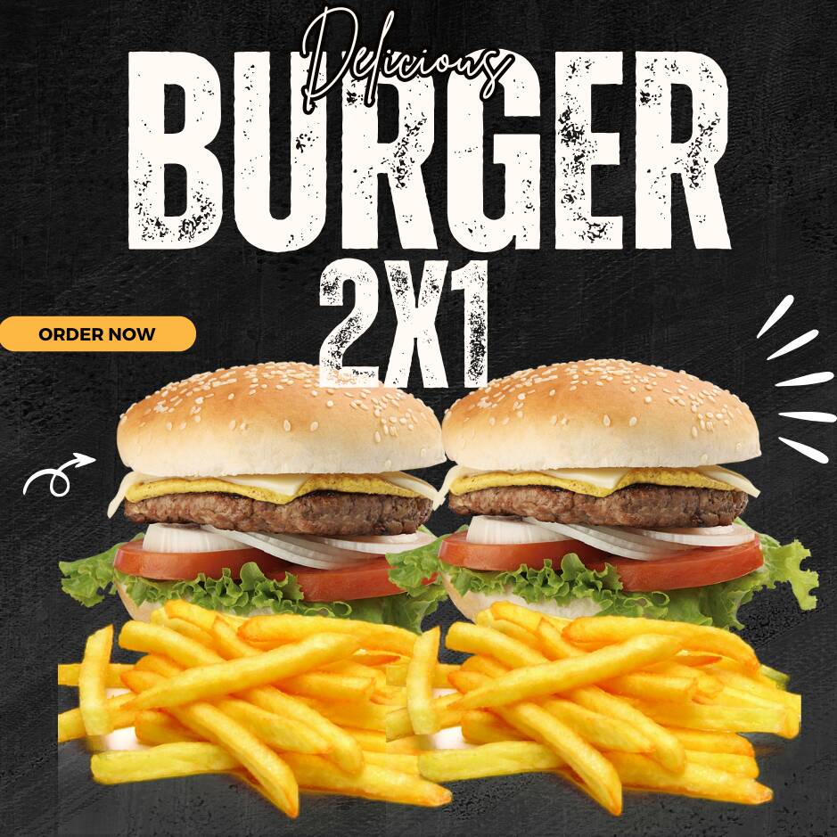 2x1 Americana + Papas